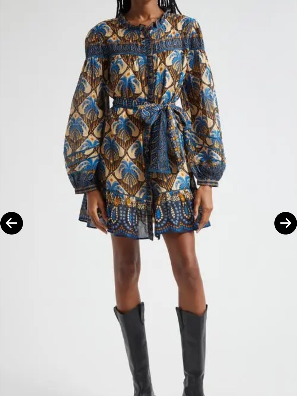 FARM Rio Cocopalm Mini Dress